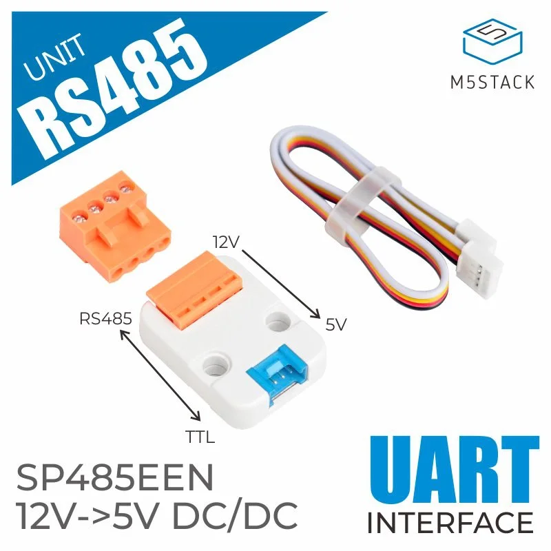 Unità convertitore ufficiale da RS485 a TTL M5Stack