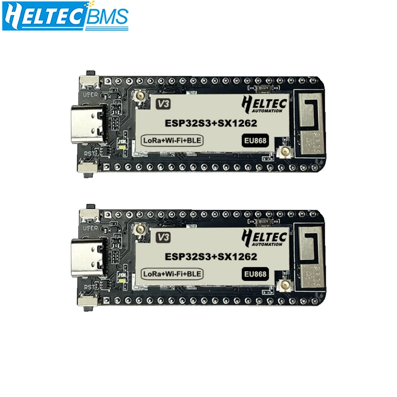 Heltec 2PC LoRa Wireless Stick Lite V3 ESP32-S3FN8+SX1262 (WiFi/BLE/LoRa) Scheda di Sviluppo Lora per Arduino