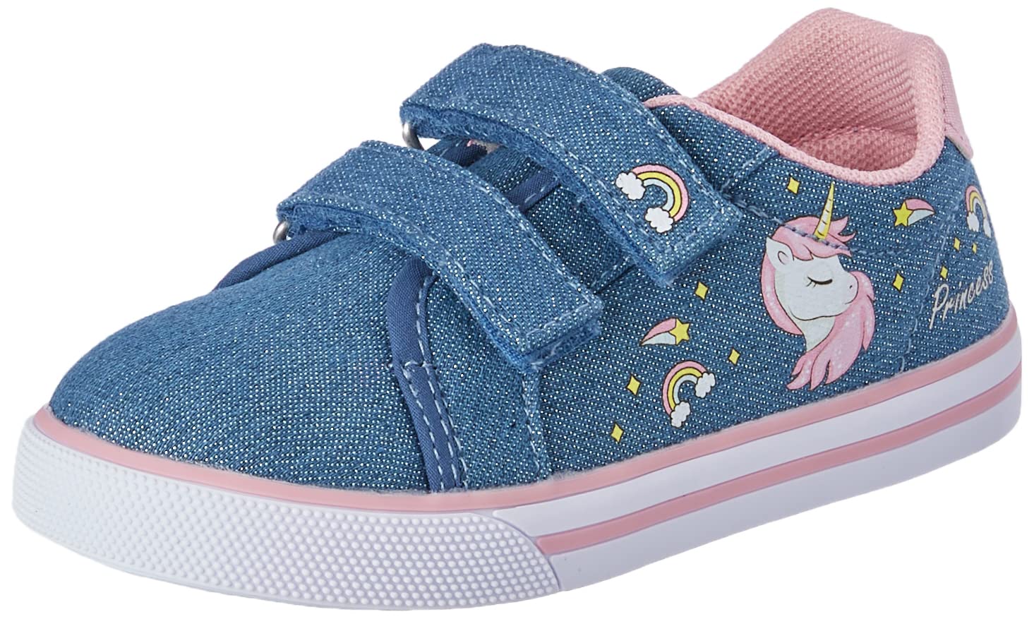 Chicco, Scarpe Bambina, Sneakers Bambina con Comoda Chiusura con Doppio Strappo, Designed in Italy