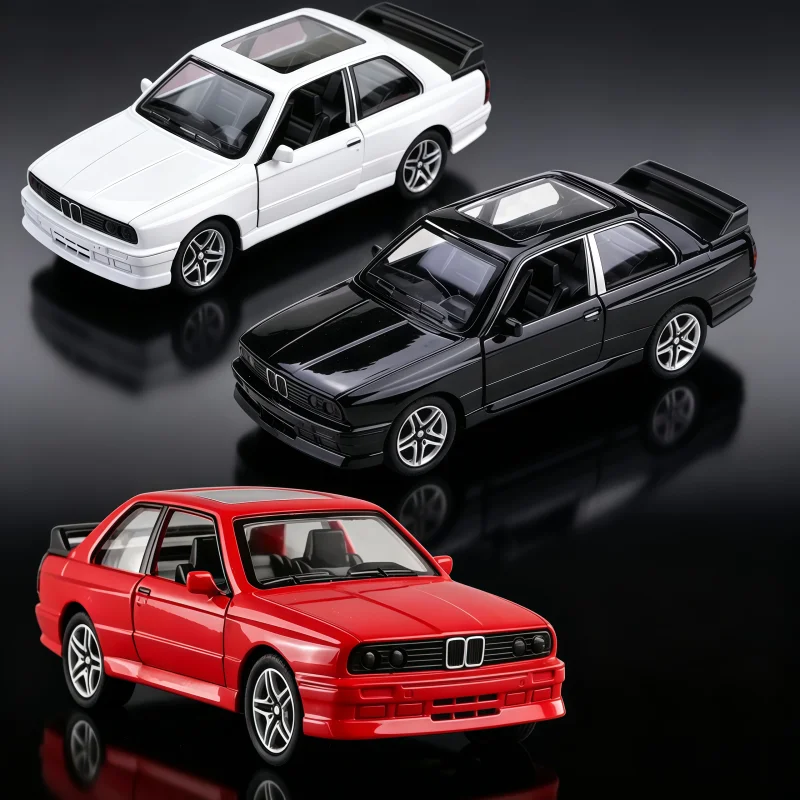 In confezione, scala 1/36, auto giocattolo in stile auto sportiva, molla robusta, fusione in metallo, giocattolo per ragazzi, miglior regalo.