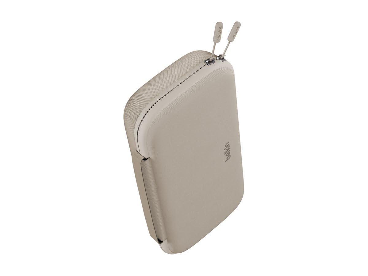 Belkin Gaming Custodia per Nintendo Switch 2 con Power Bank 10K - Beige | Caricatore Portatile 10000mAh per Switch 2, Rimovibile, Display LCD, Ricarica Rapida da 20W, Porta AirTag…