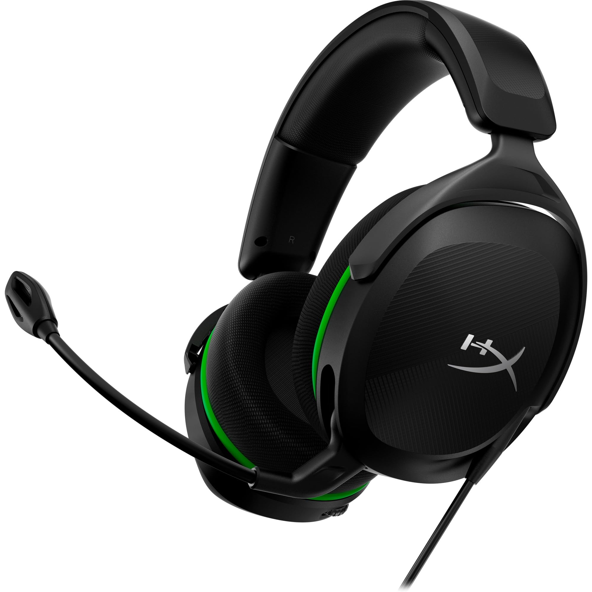 HyperX CloudX Stinger II Core, Cuffie da Gaming, Connessione Cablata a 3,5mm, Telaio in Plastica, Cuscinetti in Memory Foam Rivestiti in Tessuto, Comandi sul Padiglione, Adatto pe…