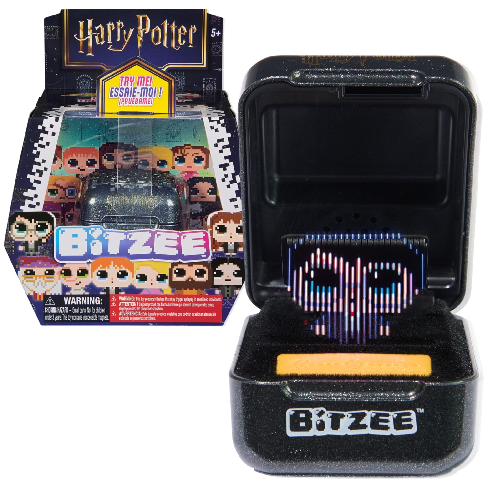 BITZEE, Harry Potter, Il Tuo Amico Digitale e Interattivo, 20 Maghi, 5+ | Reagisce Al Tocco, Hogwarts Express, 9 Mini Giochi, Lancio Di Incantesimi, 20 Personaggi In Un Unico Pod