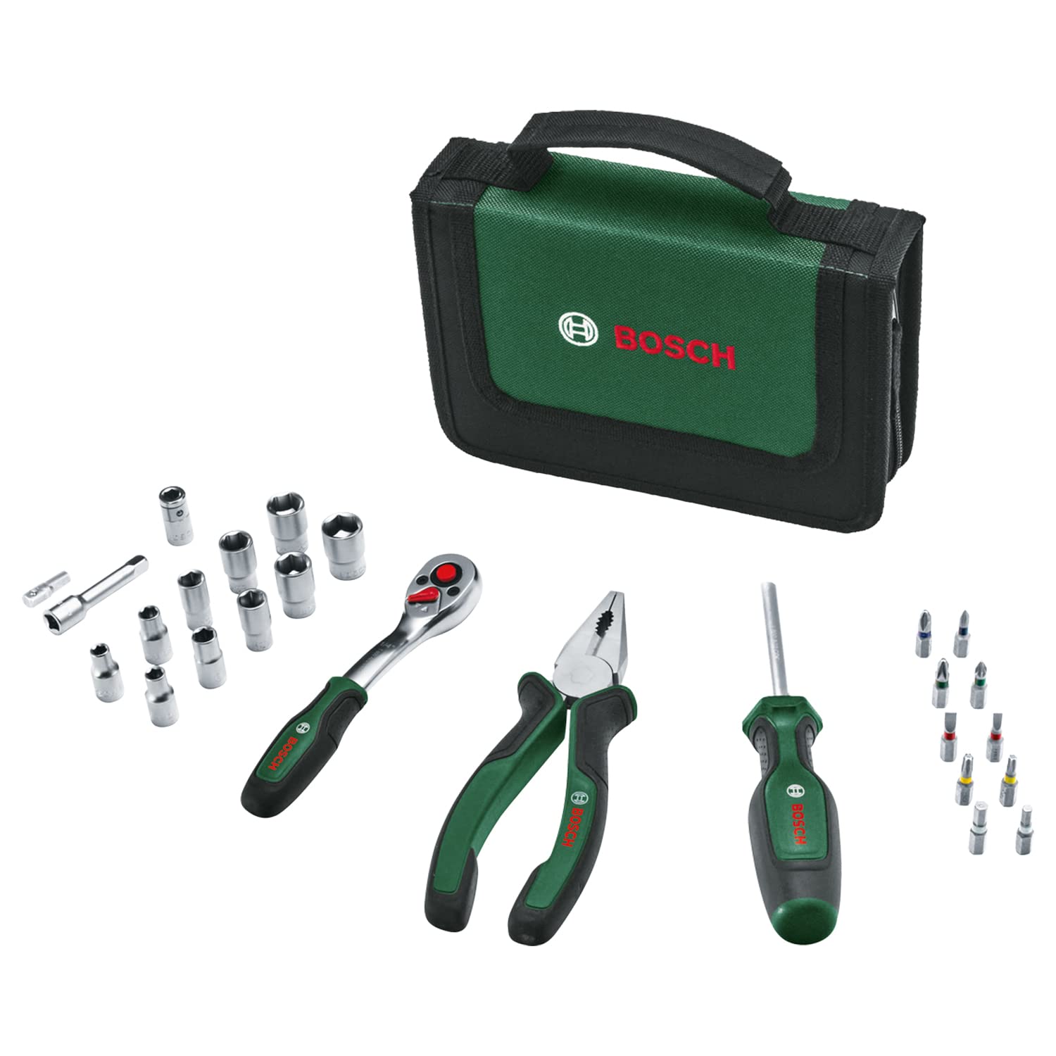Bosch Starter kit di utensili manuali da 26 pezzi | Accessori Utensili Manuali