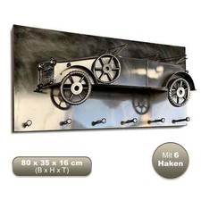 HAKU® Grande Appendiabiti da Parete 3D Appendiabiti Auto 80x35x16cm Appendiabiti da Corridoio