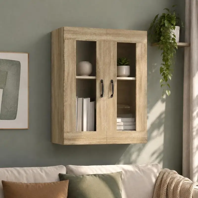 Mobile pensile in rovere Sonoma 69,5x34x90 cm