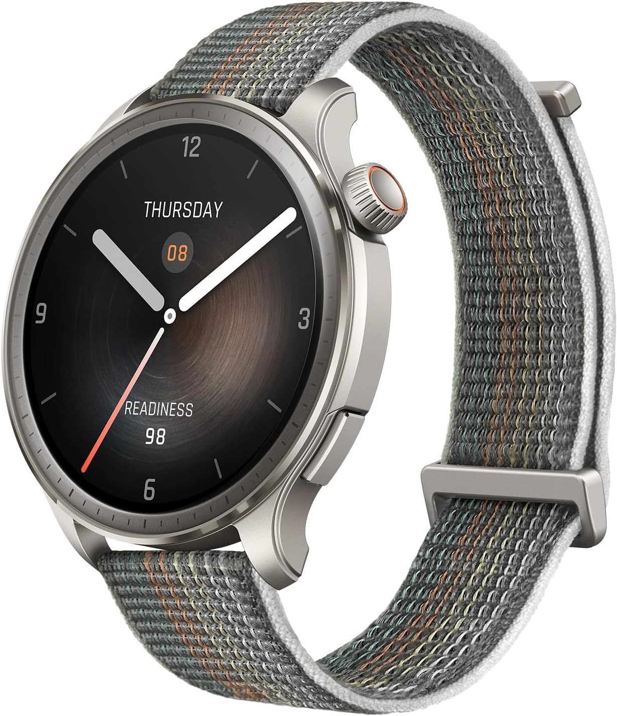 Amazfit Balance Smartwatch 46 mm, Pagamento NFC, AI Fitness Coach, Batteria di 14 Giorni, Monitoraggio del Sonno e della Salute, GPS, 150 Modalità Sportive, Chiamate Bluetooth per…