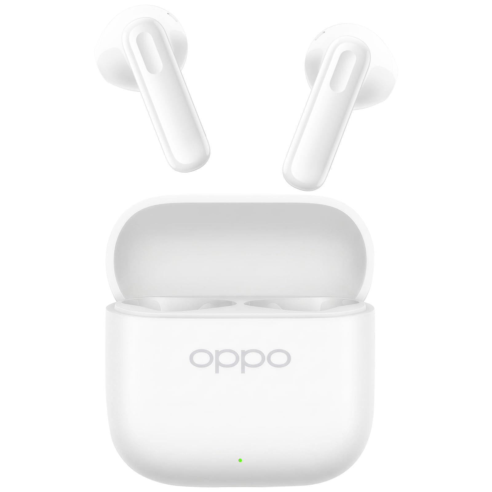 OPPO Enco Buds3 Auricolari In-Ear Wireless, Bluetooth 5.4, IP55 Impermeabile, 48 h Batteria, AI Translation, 47ms Modalità Gaming, Bianco