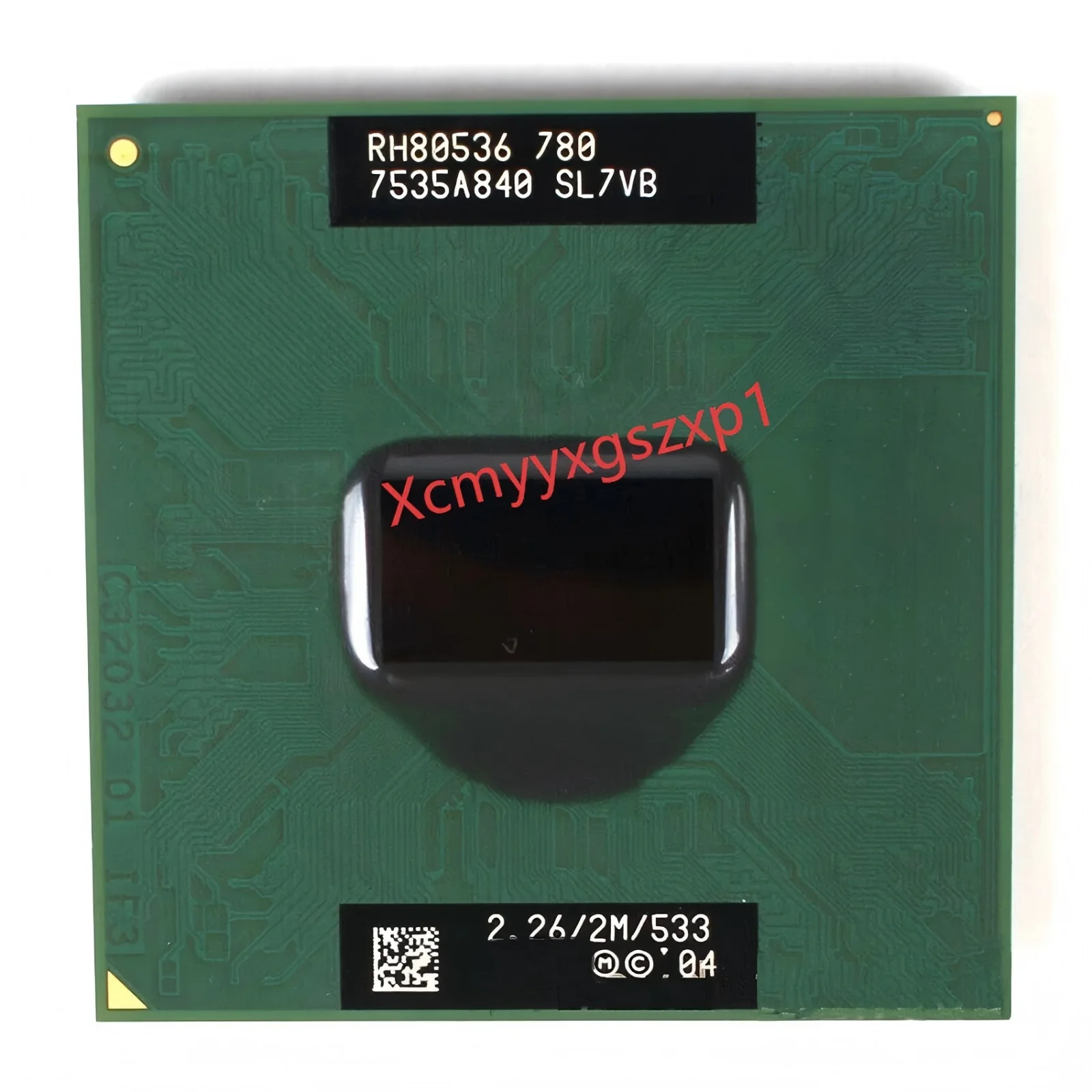 1 pz Usato Intel Pentium M 780 2.26 GHz 2M Cache Socket 479 SL7VB PM780 CPU per Notebook