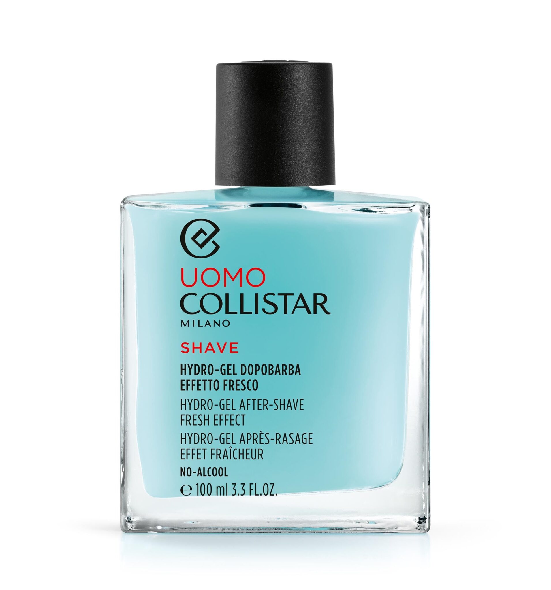 Collistar Uomo Hydro-Gel Dopobarba Effetto Fresco, Anti-Rossore, Idratantante e Lenitivo, Senza Alcool, 100ml