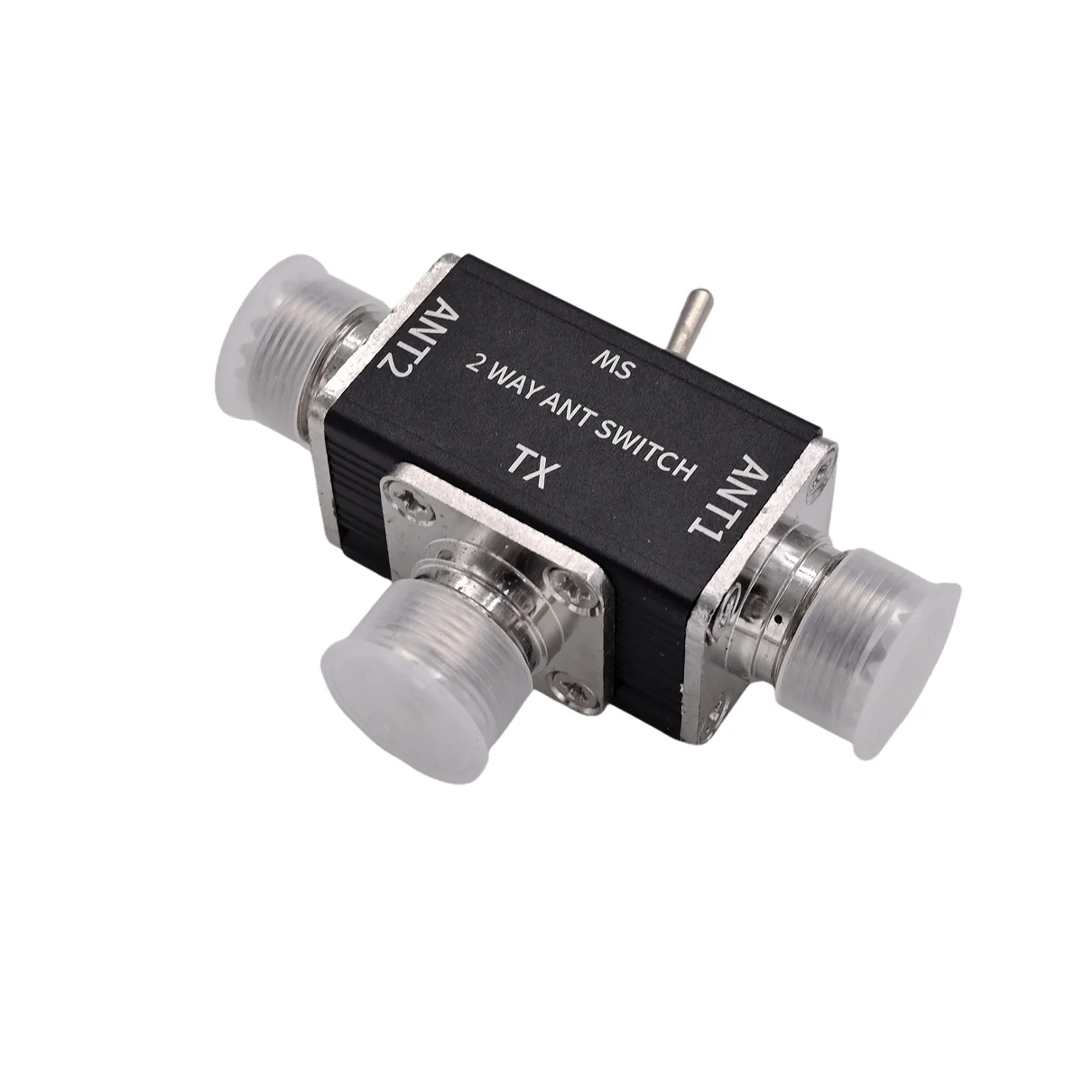 Interruttore Coassiale per Antenna a 2 Vie 100W 1-50MHz Opzionale Connettore SO239 BNC per Radio CB HF VHF Ham TV Satellite Splitter di Segnale
