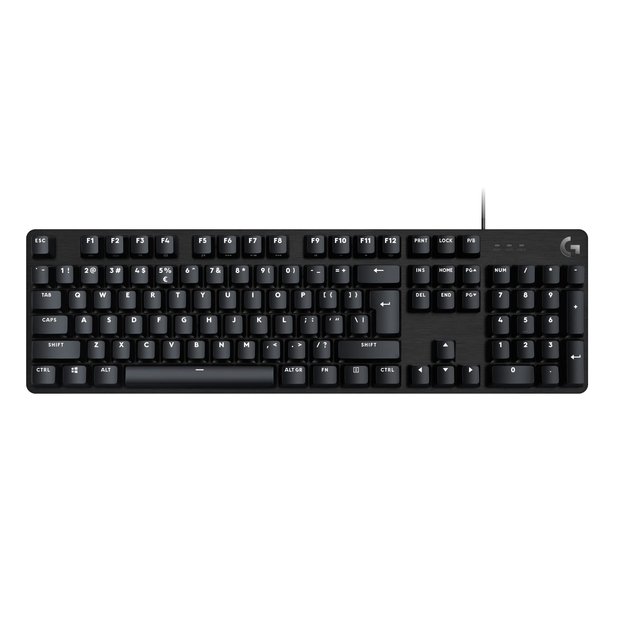 Logitech G G413 SE Tastiera Meccanica Gaming Full Size ITA QWERTY | Tastiera Retroilluminata, Switch Meccanici Tattili, Anti-Ghosting, Windows/macOS, Alluminio Nero
