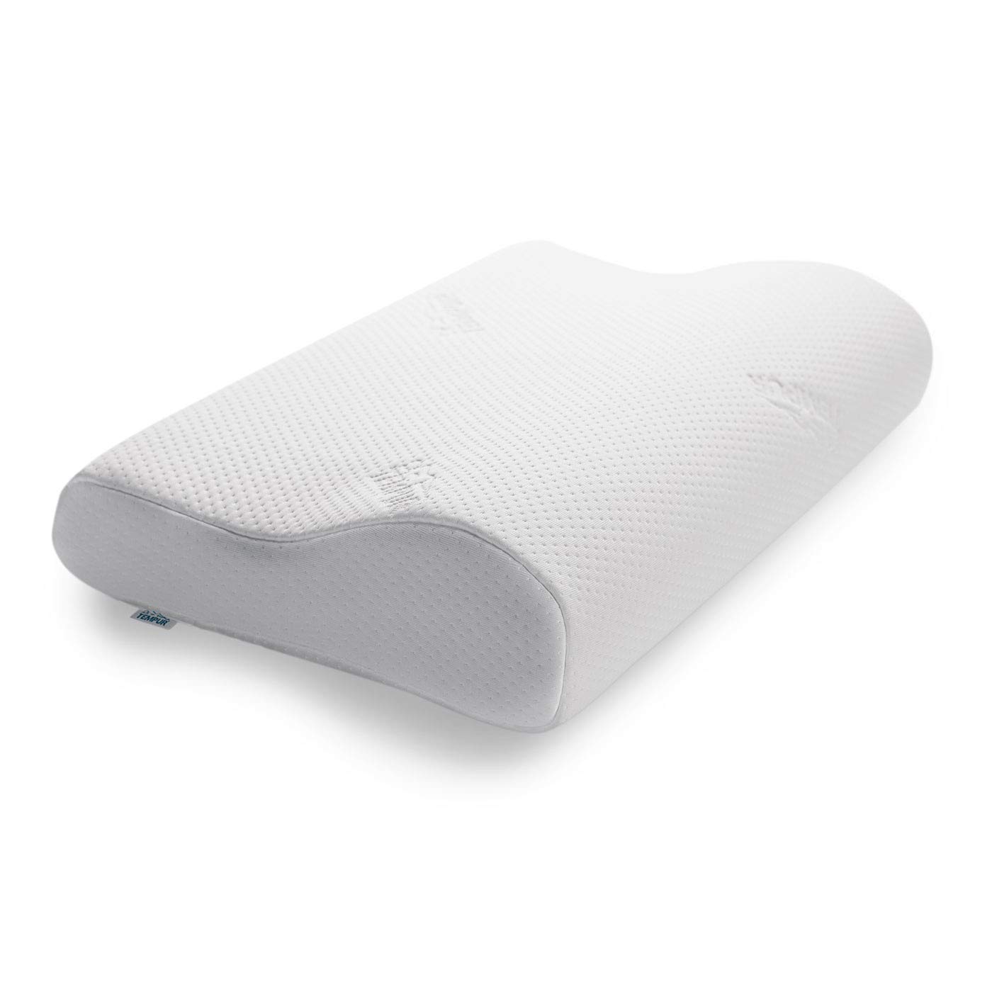 TEMPUR Original Junior cuscino per bambini in memory foam, cuscino ergonomico di sostegno al collo per la fascia d’età dagli 8 anni in su, sensazione rigido, Junior (40 x 26 x 7/4…