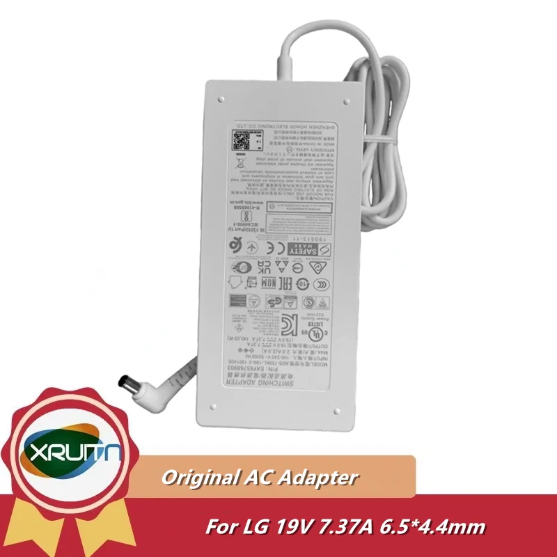 Adattatore AC DC originale 140W 19V 7.37A per LG 34GK950F 34UM95-PD 34UM95-PE 34UM94-PD 34UC87 34UC87M Caricatore di alimentazione per monitor LCD-LED