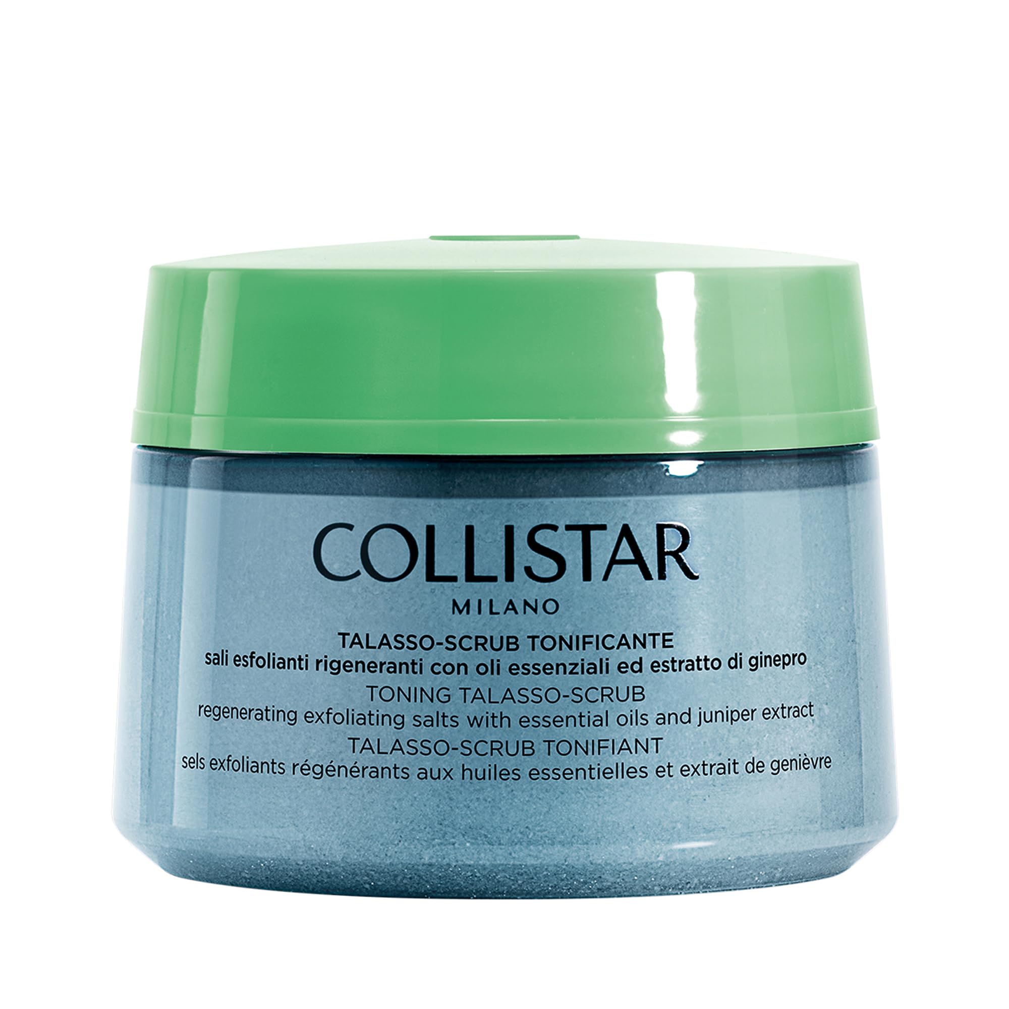 Collistar Talasso Scrub Tonificante corpo con sali marini per un'azione esfoliante e idratante ed estratto di Ginepro per un effetto tonificante e defaticante, per tutti i tipi di…