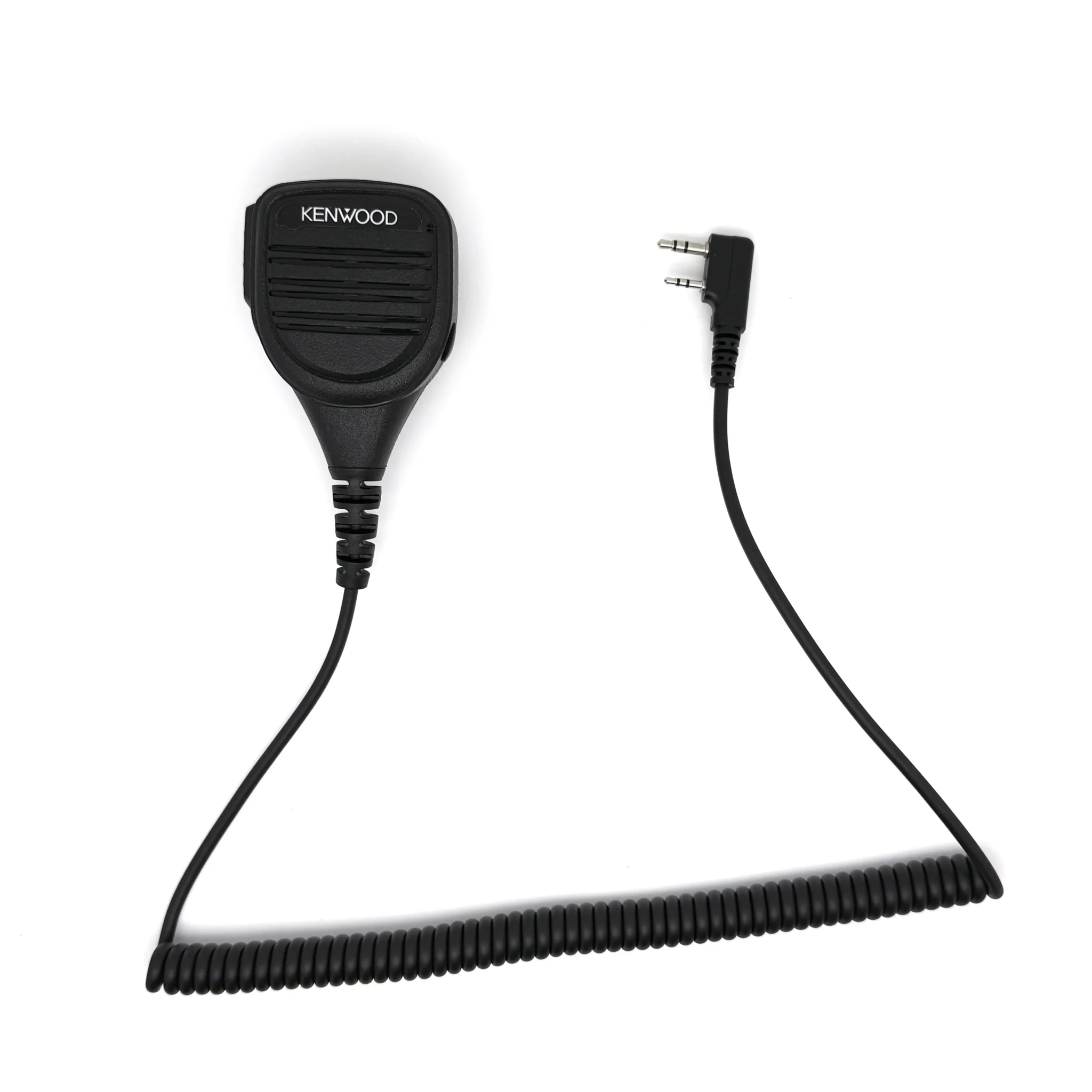 Altoparlante Portatile con Microfono PTT a 2 Pin, Connettore K e Jack per Auricolari da 3,5mm per Walkie Talkie Kenwood TYT Baofeng