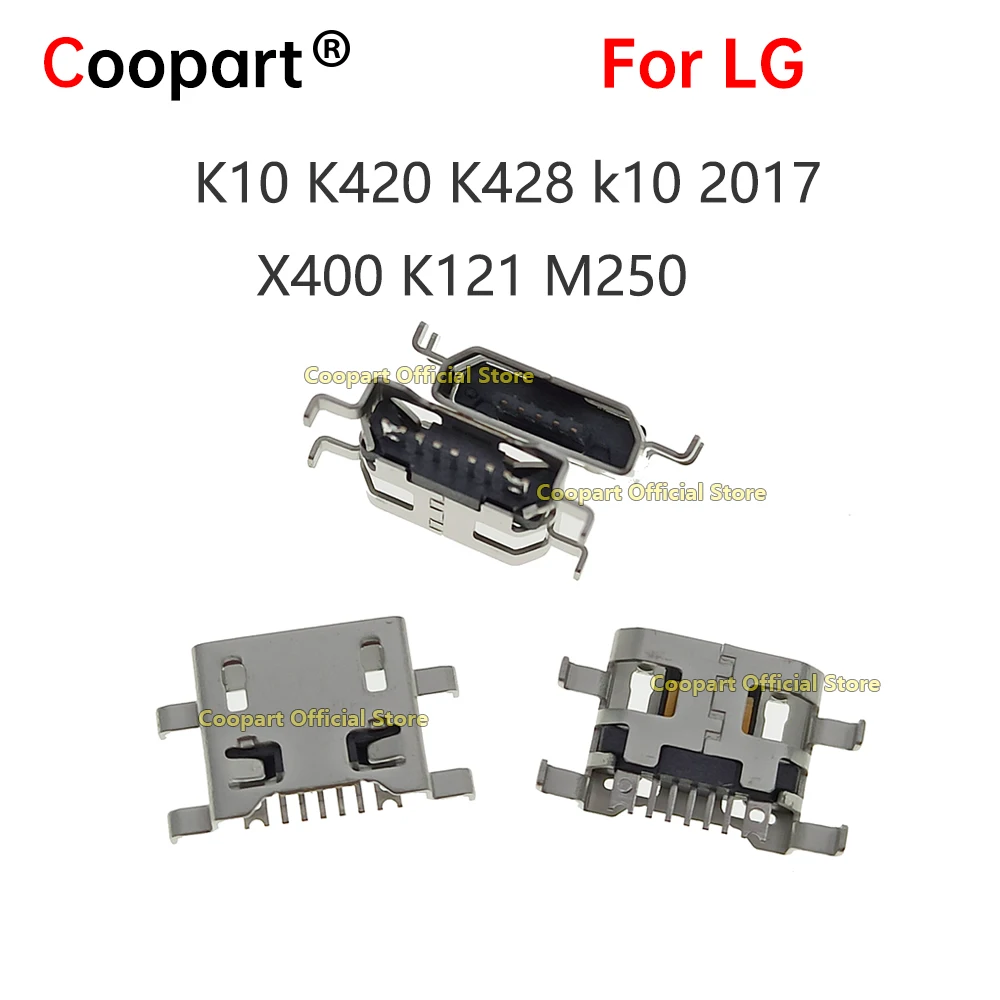 Connettore Dock per Ricarica USB Coopart per LG K10 K420 K428 k10 2017 X400 K121 M250