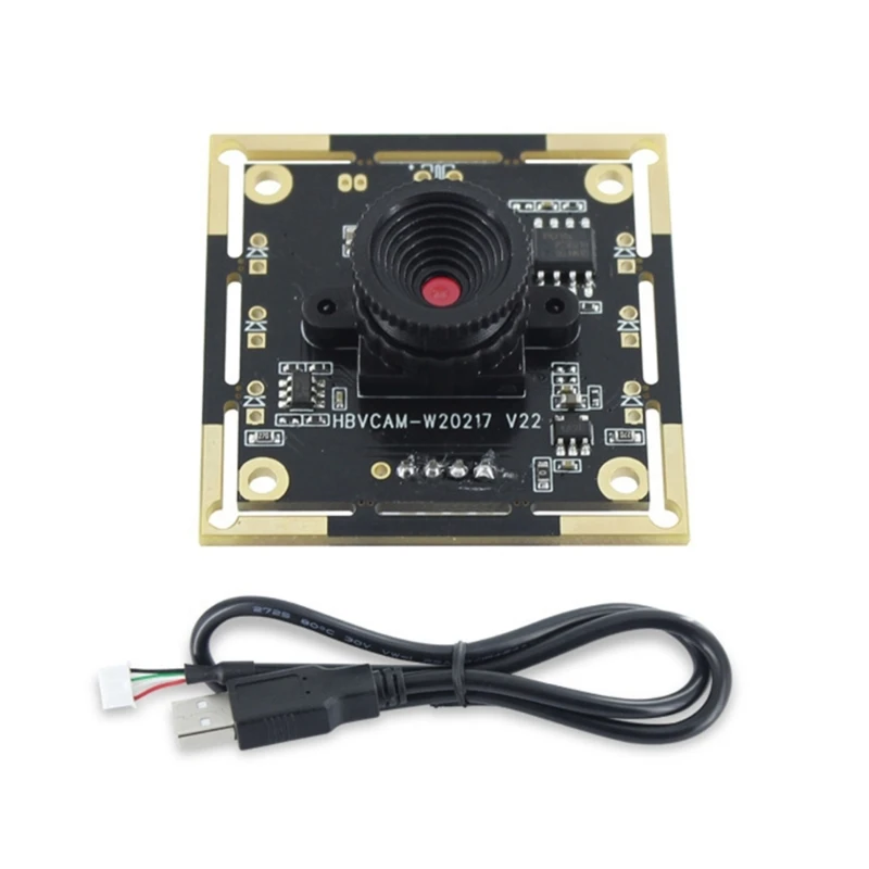 Scheda modulo fotocamera OV9732 720P 1MP 60 °/160 °/180 ° obiettivo con messa a fuoco manuale regolabile modulo di monitoraggio riconoscimento facciale Plug and Use