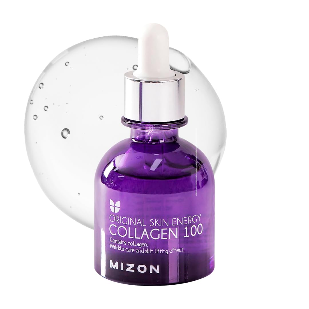 [Mizon] Collagen 100 (30ml) Siero al collagene, trattamento intensivo per rughe, linee sottili e tutti i segni dell'invecchiamento, facilmente assorbibile con ingredienti naturali…