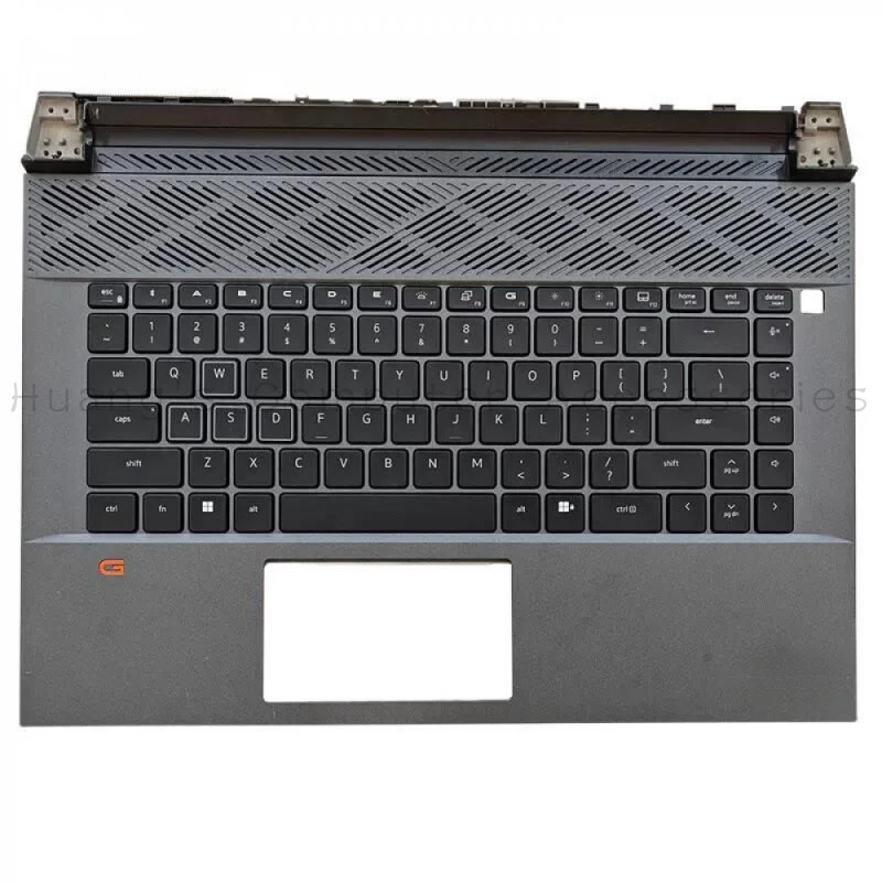 SS+Tastiera palmrest originale per laptop 03RTH4 per Dell G16 7620 7625 US retroilluminata di ricambio