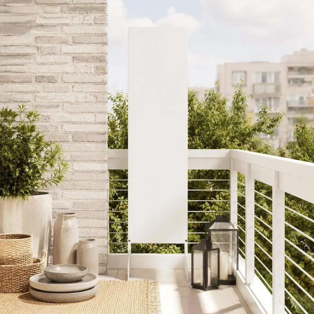 Schermo per la Privacy del Giardino in Rete Bianca 32 x 140 cm