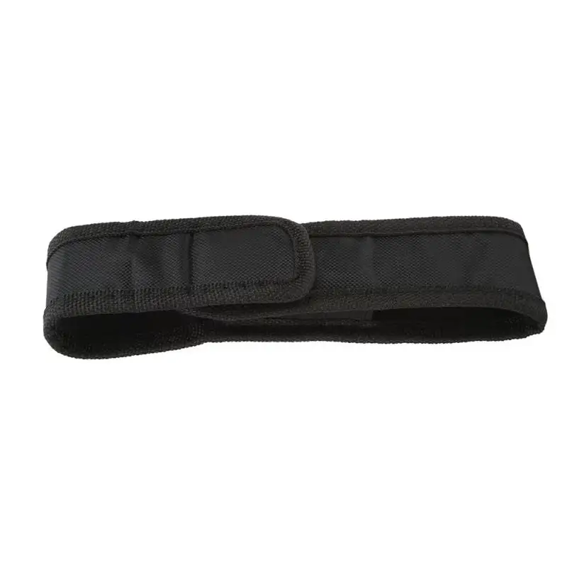 Nuova Custodia Protettiva in Nylon da 17 cm per Torce LED, Universale e Portatile, Ideale per Attrezzatura da Escursionismo all'Aperto