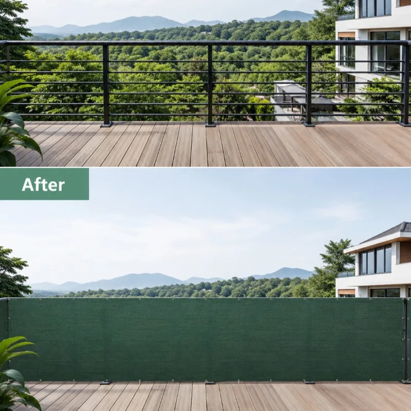 Rete Frangivento per Esterni, Verde Resistente, 1,2 x 25 m, HDPE 150 g/m², Ideale per Patii, Giardini, Balconi, Recinzioni e Aree Spiaggia