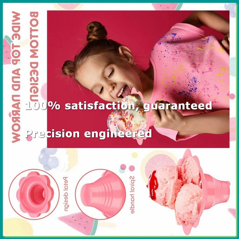 200 Pezzi Bicchieri Colorati da 4 Oz per Ghiaccio Tritato a Forma di Fiore, Contenitori Antigoccia in Plastica per Snack e Gelato - A07G