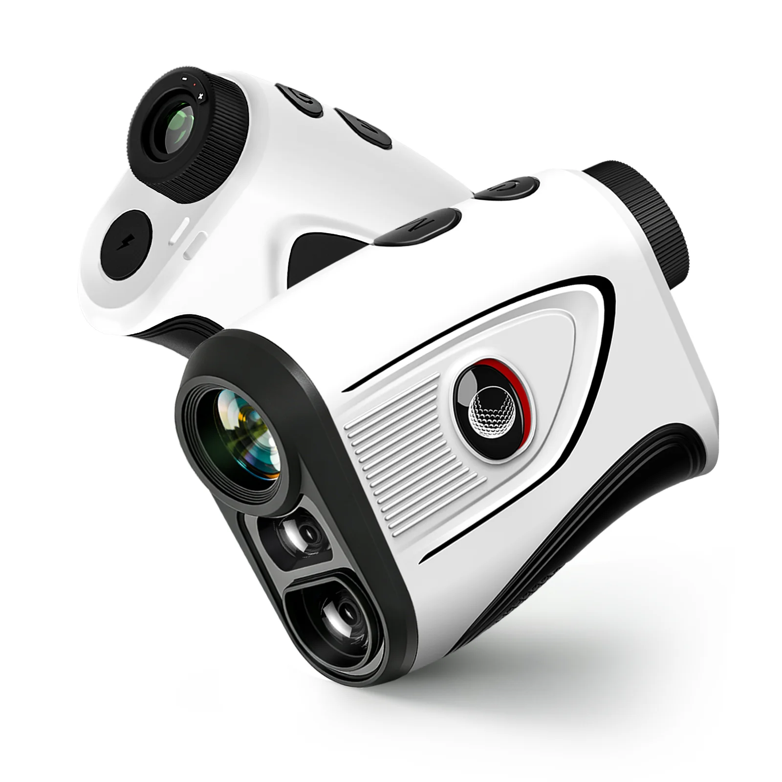 KOKVP Telemetro da Golf 7X 905nm 1200 Yard Telemetro Multifunzionale Monoculare con Compensazione della Pendenza, Blocco Bandiera, Vibrazione, Ricaricabile USB per Golfisti e Misu…