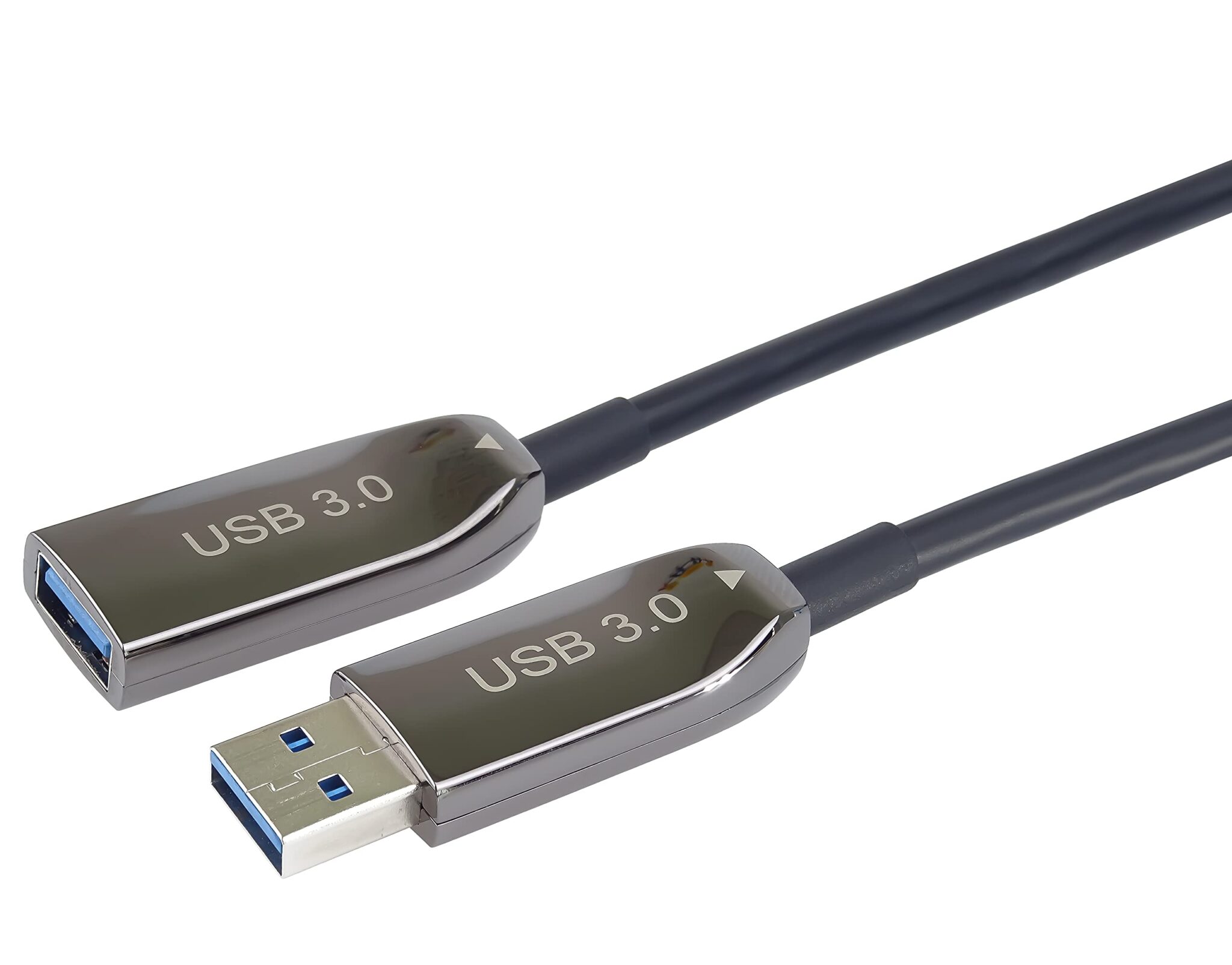 PremiumCord Cavo di Prolunga USB 3.2 Ottico 20m (AOC), Cavo In Fibra Ottica, SuperSpeed Trasferimento Dati Fino a 5 Gbit/s, 3.2 Gen 1, Non compatibile USB 2.0, Femmina A Maschio,…