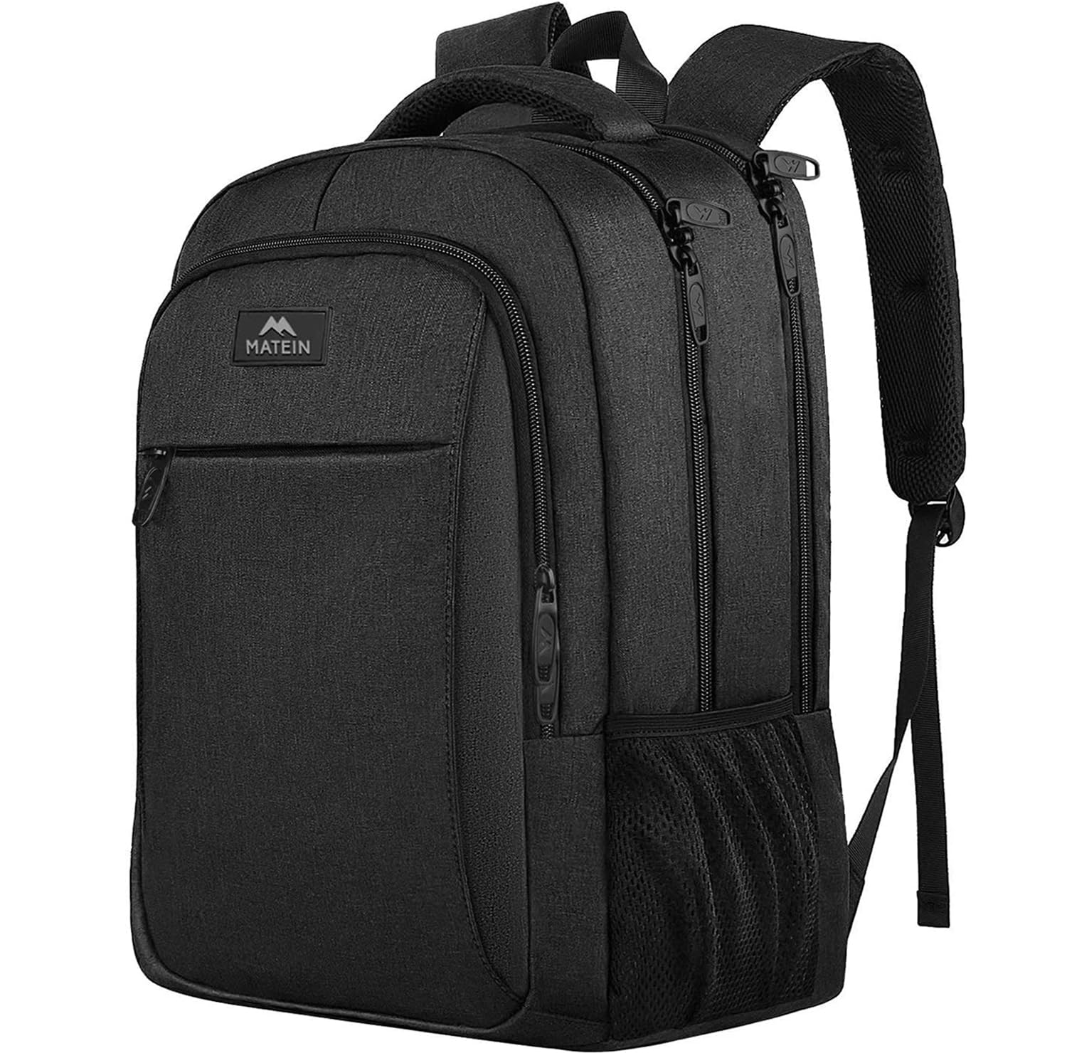 MATEIN Zaino Porta PC 15.6 Pollici, Zaino PC Impermeabile per Università | Zaino Potta PC 15.6 Pollici, Zaino Lavoro Uomo, Zaini per PC Portatile, Laptop Backpack per Scuola Media…