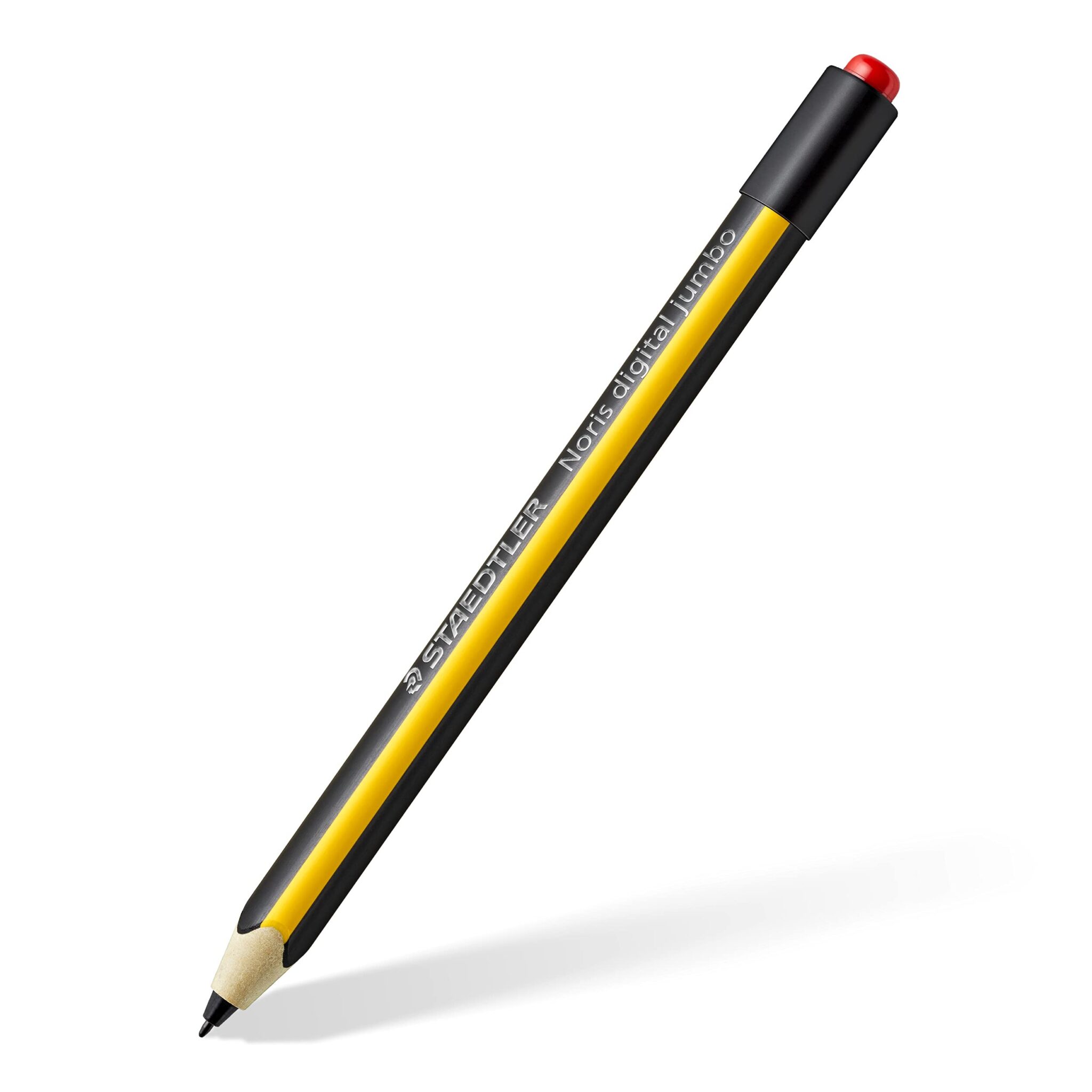 Steadtler Noris Digital Jumbo - Penna per Tablet con Gomma Integrata per Dispositivi Compatibili con Tecnologia EMR, Penna Touch Ergonomica per Disegno e Scrittura Digitale, Senza…