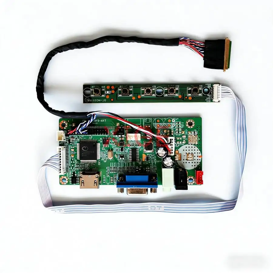 Kit Scheda Controller DIY per N140BGE M140NWR1 M140NWR2 N140B6 LVDS-40 Pin HDMI+VGA Schermo Monitor Laptop 1366*768 1366x768