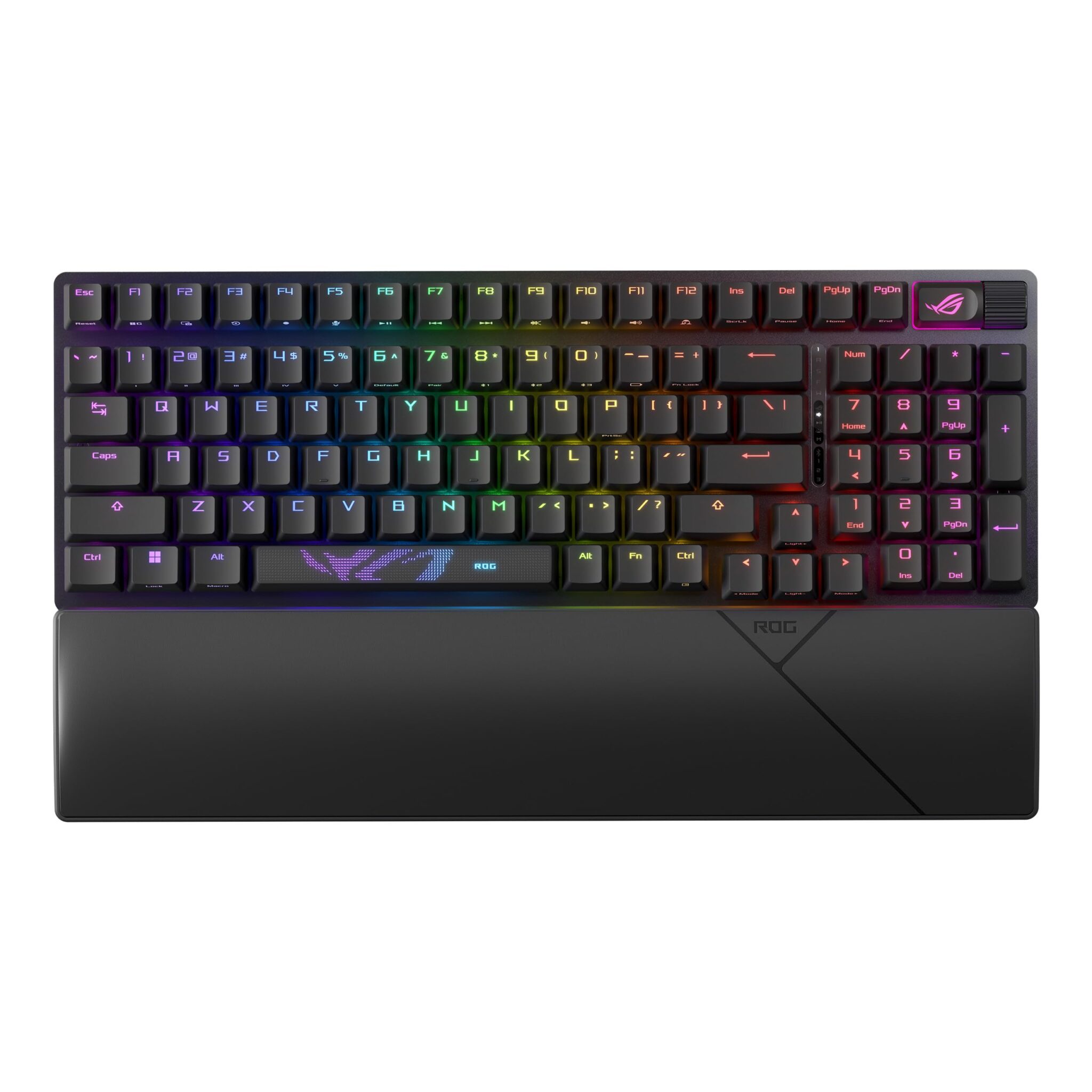 ASUS ROG Strix Scope II 96, Tastiera Meccanica Gaming Wireless, Switch Meccanici ROG NX, Illuminazione RGB, Bluetooth 5.1 e 2.4GHz, Compatibile con Sistema Operativo Windows 11, L…