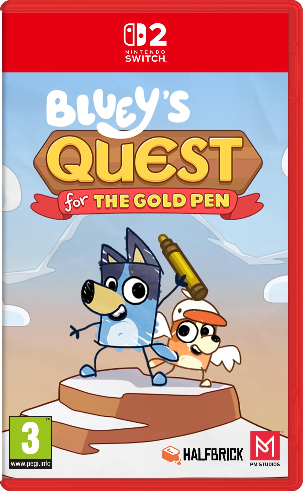 Bluey's Quests for the Gold Pen - Switch 2