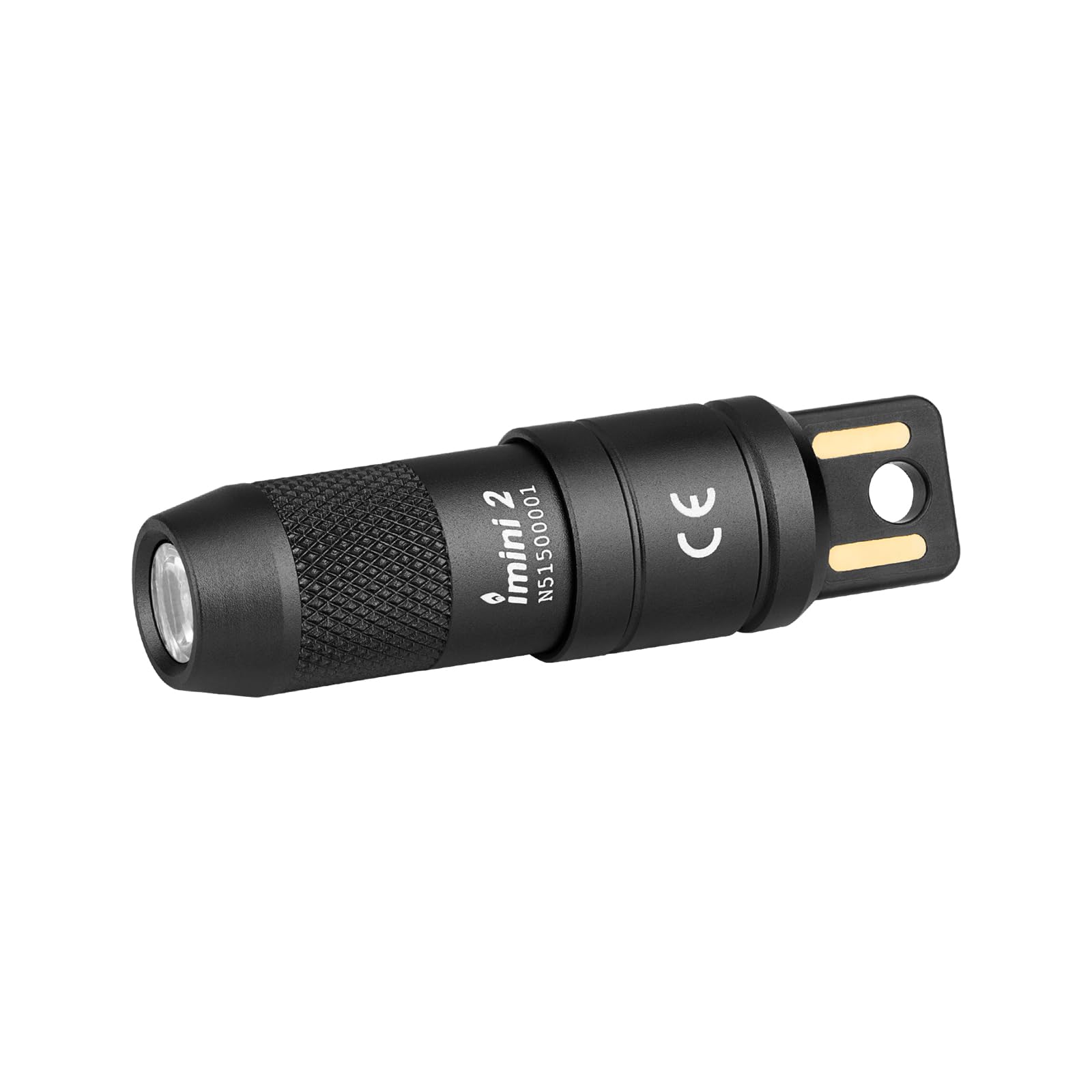 OLIGHT I Mini 2 Piccola Torcia LED Ricaricabile Tramite USB con Portachiavi | Mini Torcia 50 Lumen 19.5g con Base Magnetica IPX6, Ideale per Campeggio, Attività all'aria Aperta e…
