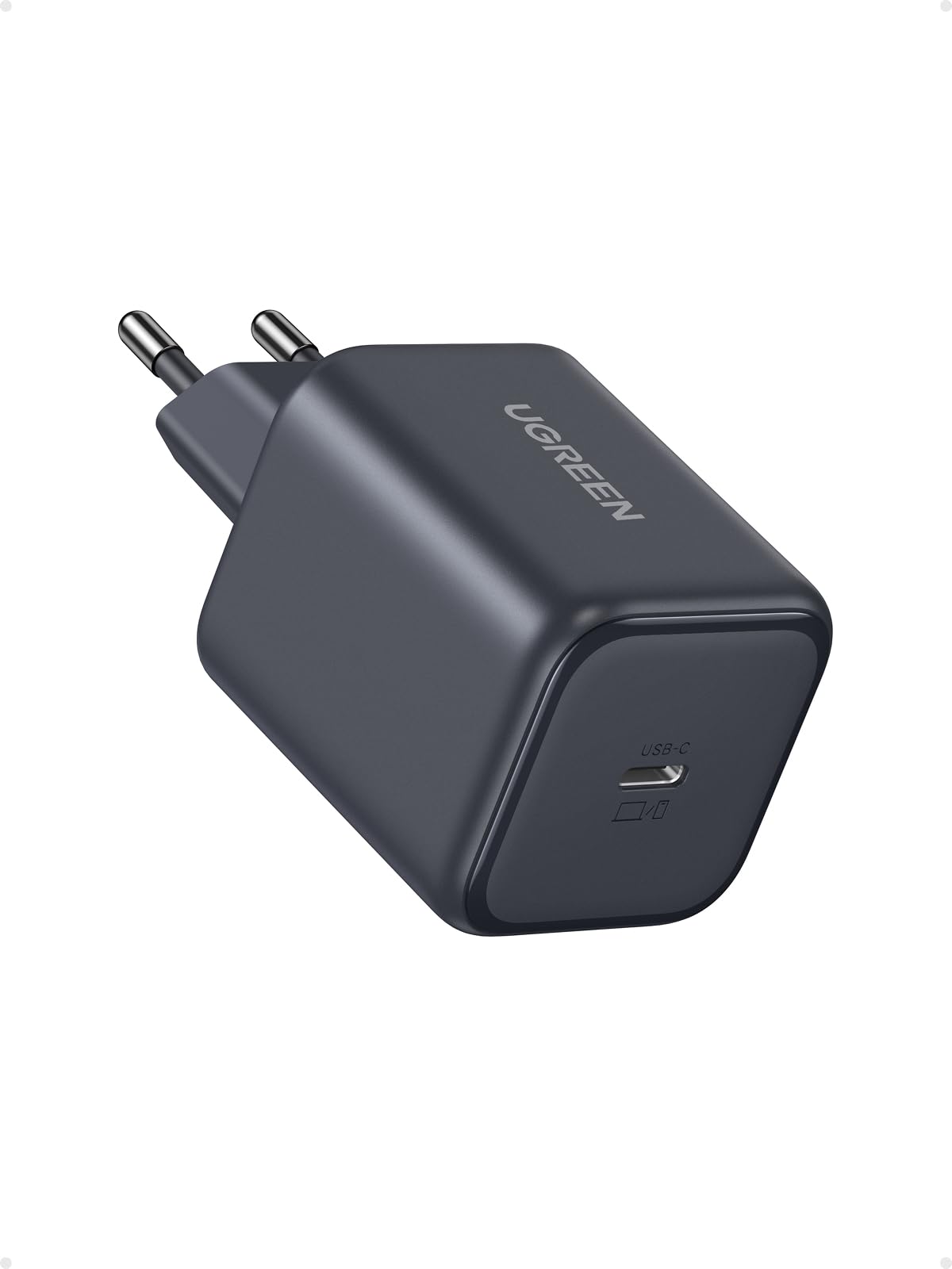 UGREEN Zapix Caricatore USB C 45W PPS GaN Rapido Caricabatterie con PD 3.0 | Compatibile con Galaxy S26 S25 Ultra A57 A76 iPhone 17 Pro MAX Air 16 15 Plus Pixel 10 9 Pro iPad Pro…
