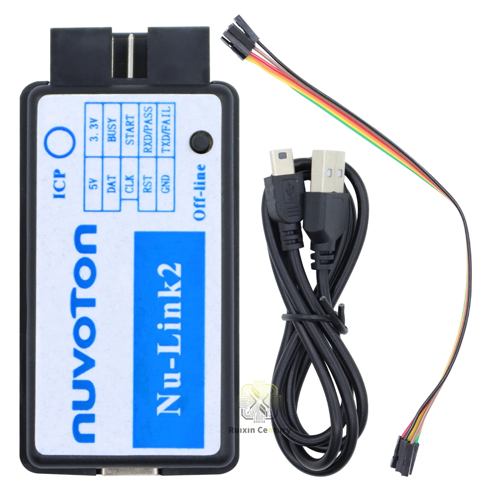 Nu-Link 2 Nu-Link NULINK2 Emulatore ICP Debugger Programmatore Downloader Offline Online SWD 12Mbps 8051 M0 M4 N76E003 Promo