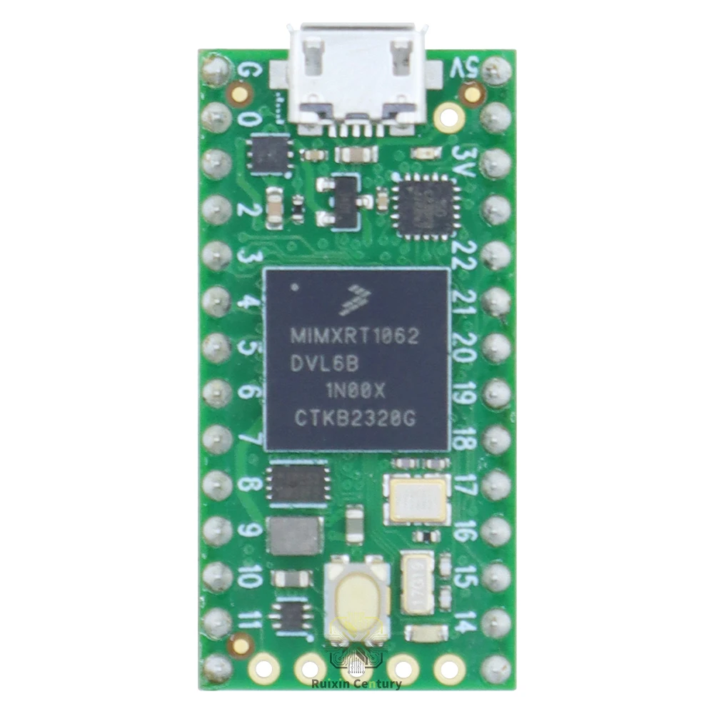 Scheda di sviluppo originale FOR Teensy 4.0 Headers DEV-16997 NXP iMXRT1062 MCU 600MHz ARM Cortex-M7 1MB RAM 2MB Flash