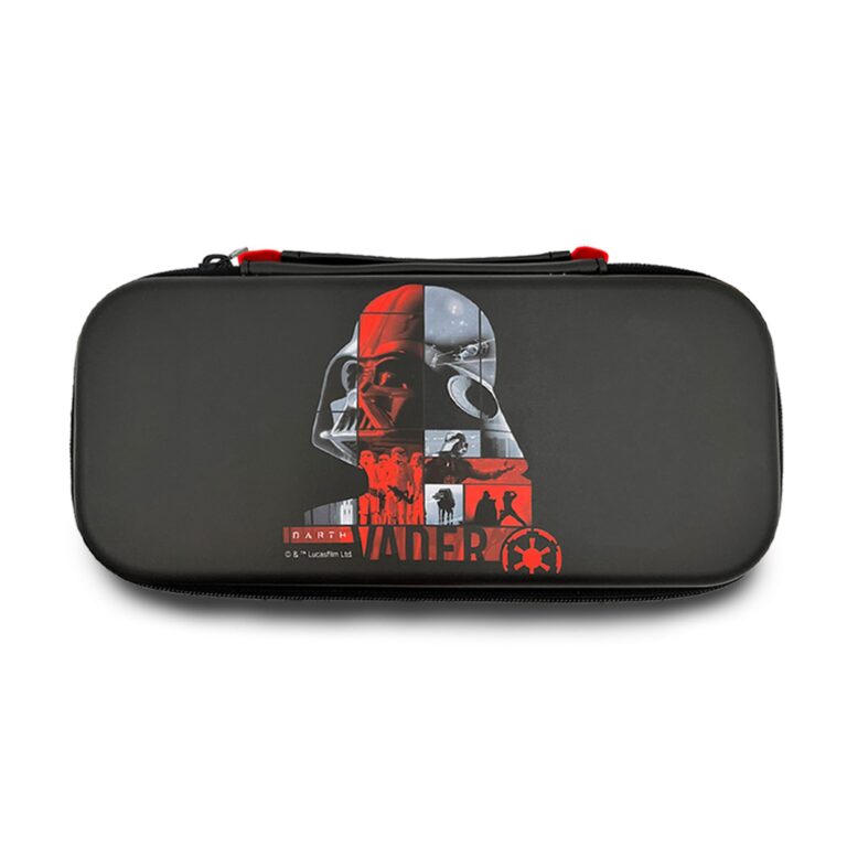 WONDEE Custodia per Nintendo Switch, Switch Oled e Lite STAR WARS Darth Vader con protezione interna per lo schermo e spazio per 10 giochi - Custodia Protettiva Nintendo Switch, S…