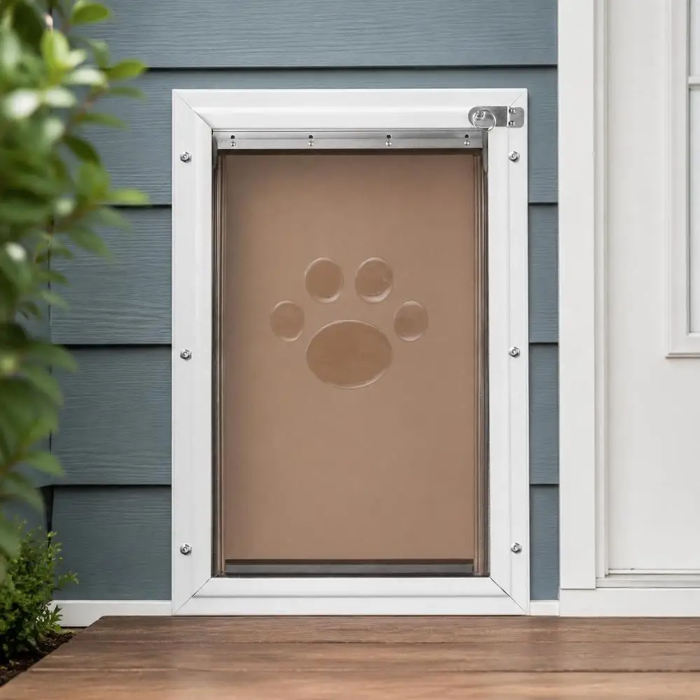 Tapparella di Ricambio per Porta per Animali Domestici 133 cm, in PVC Spesso con Banda Magnetica Resistente, Installazione Semplice e Funzionamento Silenzioso, Design Elegante Com…