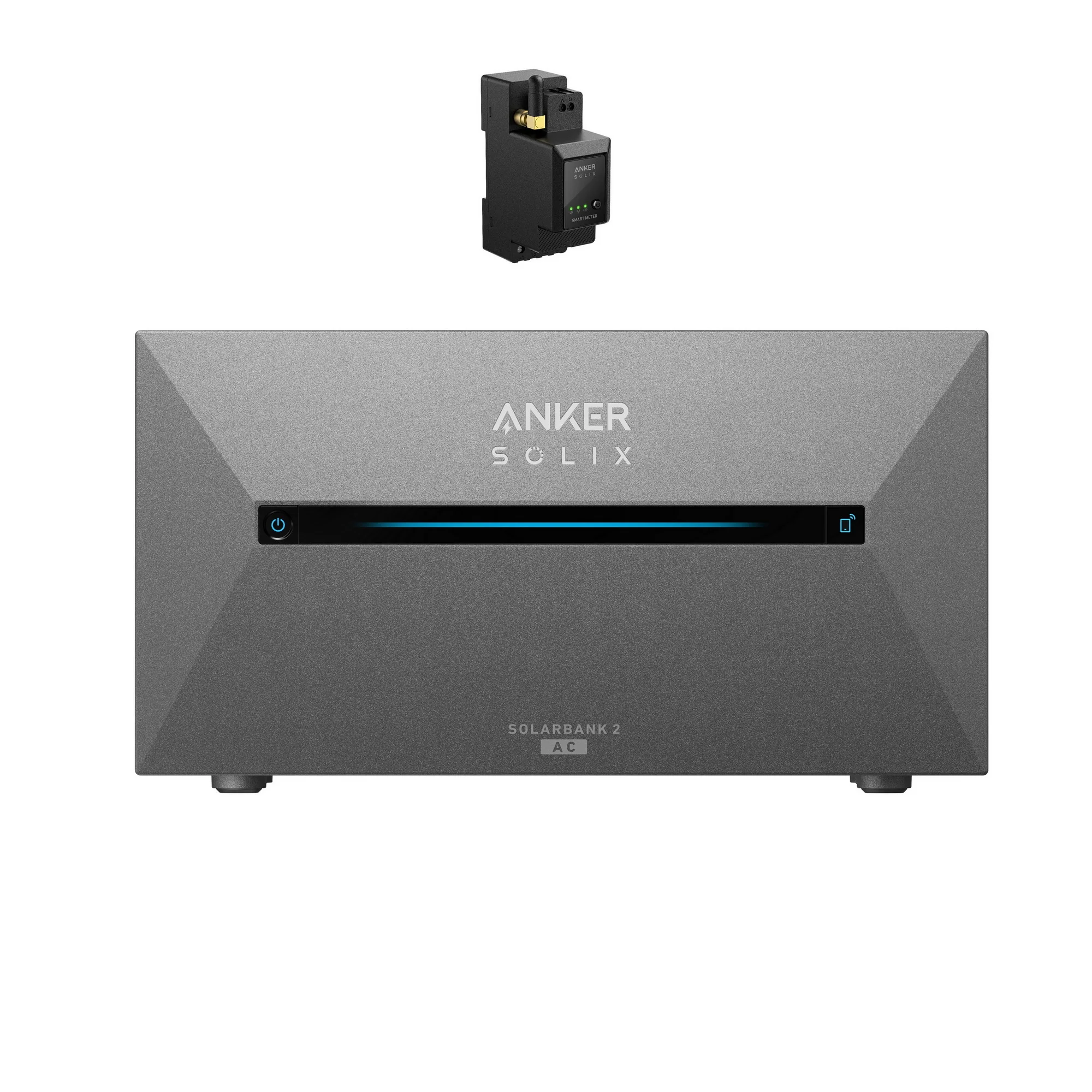 Anker Solix Solarbank 3 E2700 Pro + Kit A17X7311 – Sistema Fotovoltaico da Balcone Plug-and-Play, 2680 Wh, 4 MPPT (3600 W)