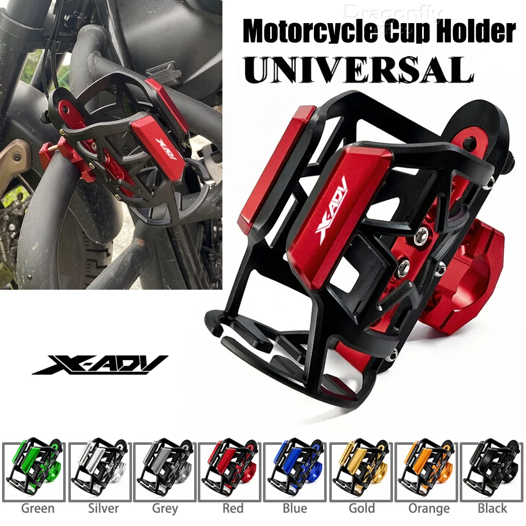 Portabicchieri per Honda XADV750 XADV150 X-ADV X Adv 750 150 2014-2020, Supporto per Bottiglia d'Acqua e Bevande per Moto