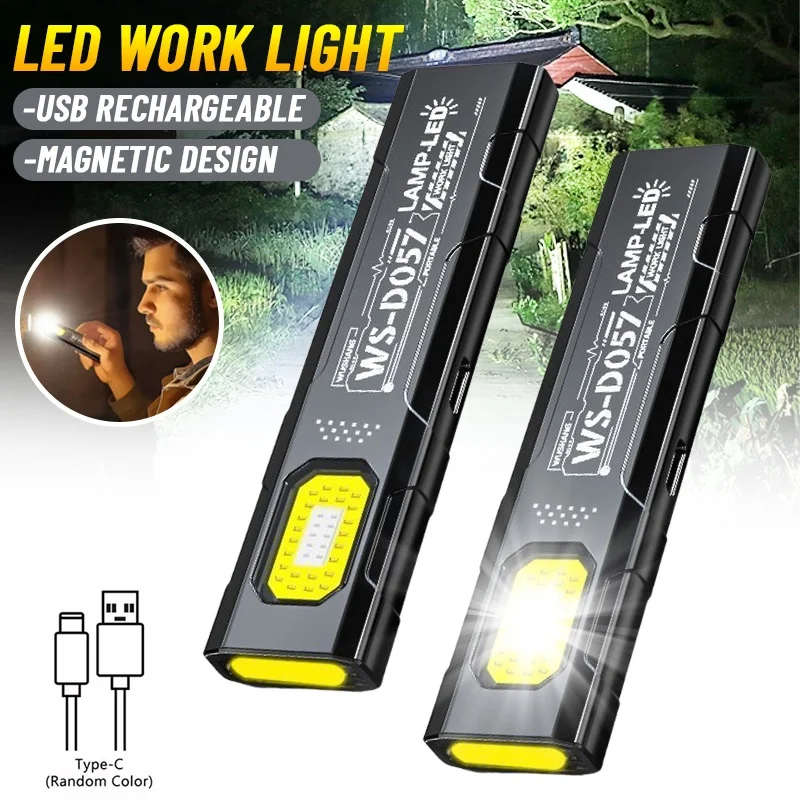 Potente mini torcia di sicurezza lampeggiante, luce di segnalazione, luce forte, mini torcia portatile per esterni, manutenzione, emergenza, EDC.