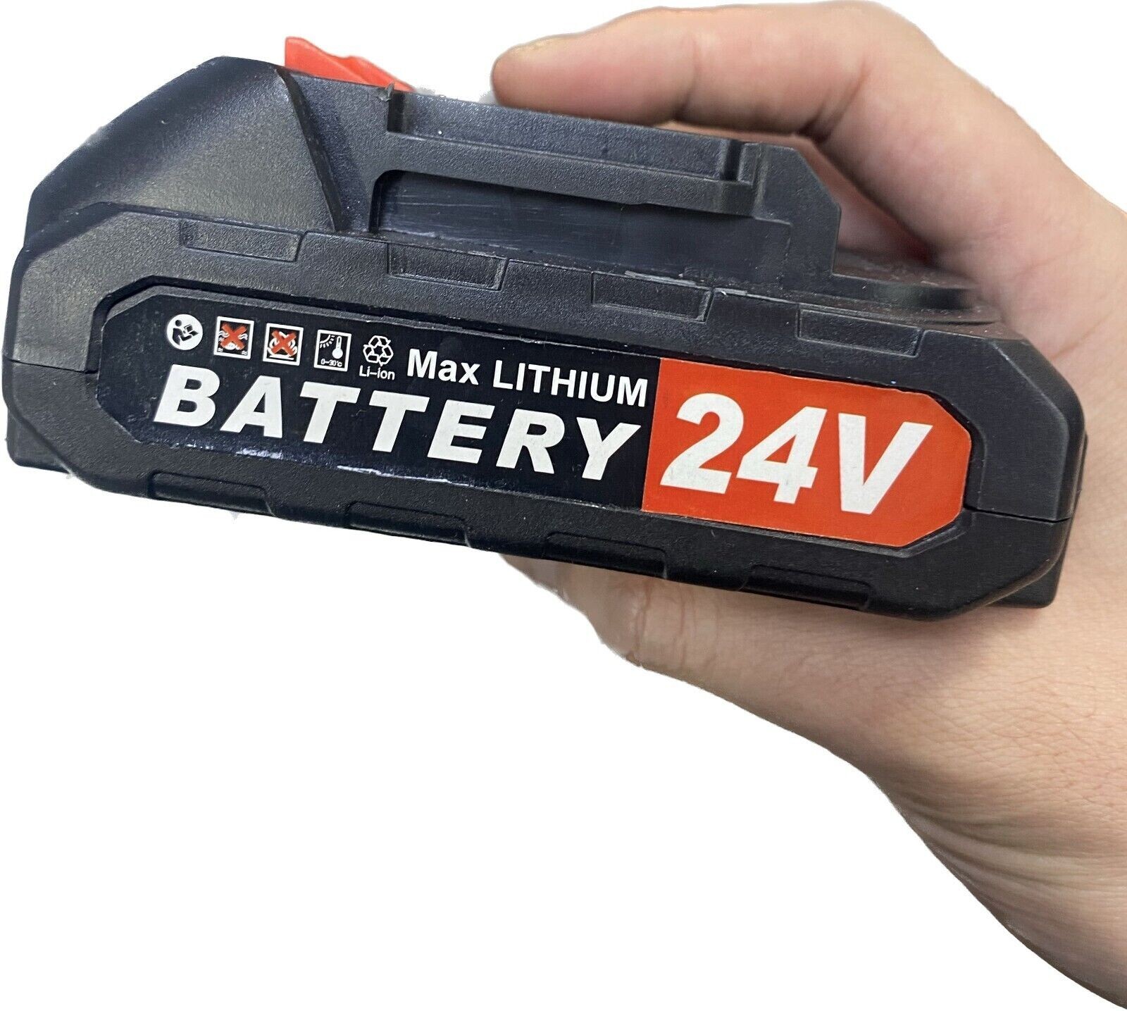 Batteria ricambio 24v Motosega Smerigliatrice Trapano Avvitatore Decespugliatore