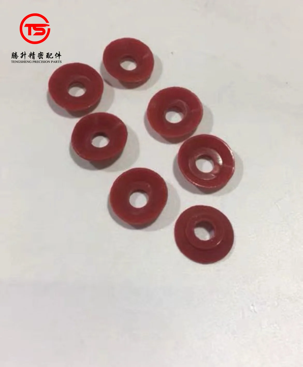 Spedizione gratuita 100 pezzi ventosa in gomma rossa di alta qualità 19x7x5mm per parti di macchine da stampa 42.016.072