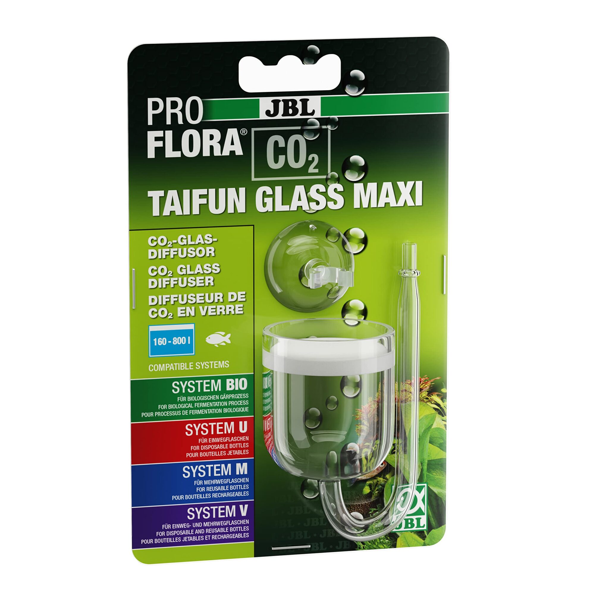 JBL PROFLORA CO2 Tifone Glass Maxi