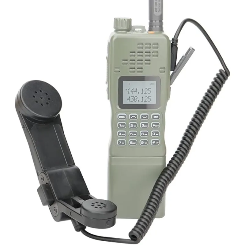 Microfono Militare Baofeng a 2 Pin Tipo K, Altoparlante Portatile per Radio Bidirezionale BaoFeng AR-152 UV-5R Kenwood