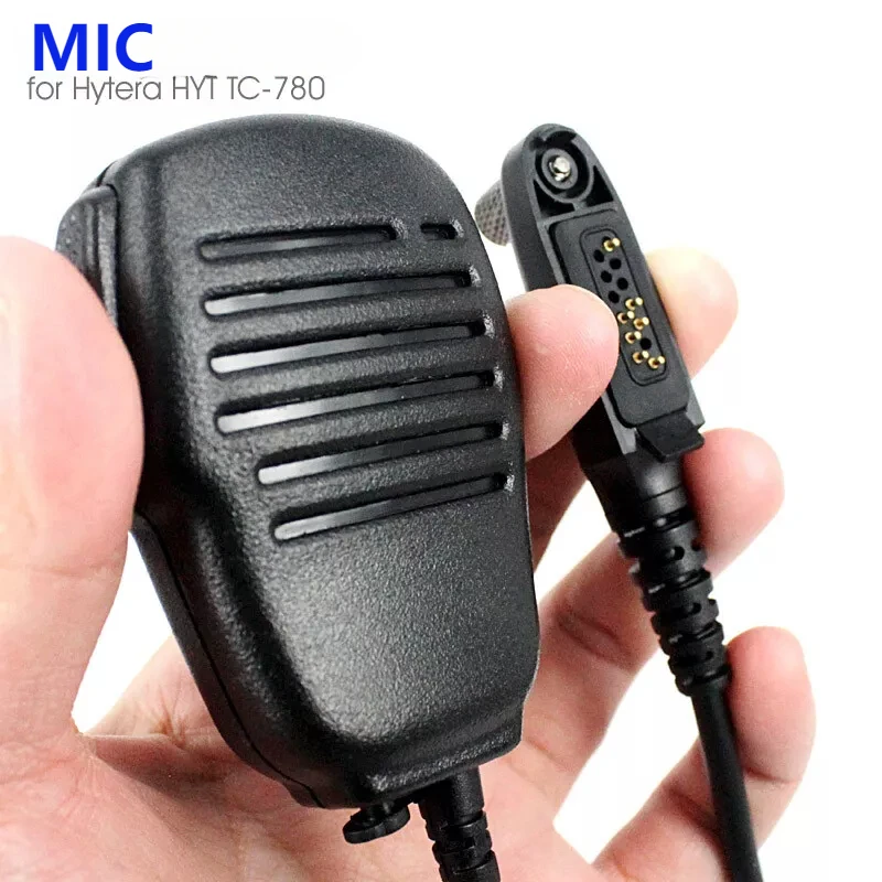 Microfono con altoparlante a spalla portatile per Hytera HYT Walkie Talkie TC-780M TC3000 TC3600 TC-780 TC-610S TC-710 Radio bidirezionale