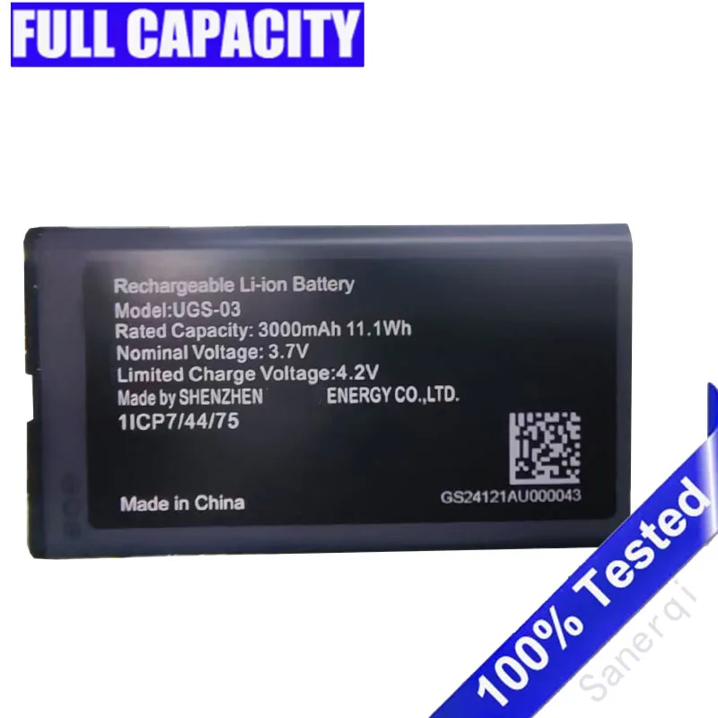 Batteria da 3000 mAh per UGS-03 Nuova batteria